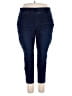 Flawless Solid Blue Jeggings Size 22WP - photo 1