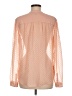 Ann Taylor 100% Polyester Orange Long Sleeve Blouse Size M - photo 2