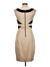 DressBarn Color Block Tan Cocktail Dress Size 8 - photo 2