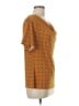 MICHAEL Michael Kors Orange Short Sleeve Blouse Size M - photo 4