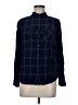 Unbranded Plaid Blue Long Sleeve Button-Down Shirt Size M (estimated) - photo 1