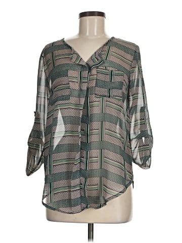 Ezra 3/4 Sleeve Blouse (view 1)