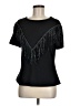 Assorted Brands Black Short Sleeve Top Size M - photo 1