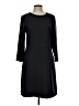 Banana Republic Solid Black Casual Dress Size 12 (tall) - photo 1