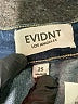 EVIDNT LOS ANGELES Stripes Blue Jeans Size 25 waist - photo 4