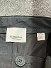 Burberry 100% Cotton Solid Black Tailored Shorts Size 8 - photo 7