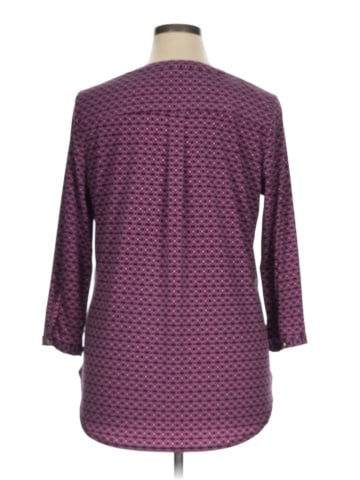 Dana Buchman 3/4 Sleeve Blouse (view 2)