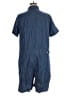 NYDJ 100% Cotton Blue Romper Size XL - photo 2
