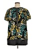 Daisy Fuentes Teal Short Sleeve Blouse Size XL - photo 2