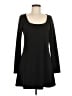 H&M Solid Black Casual Dress Size M - photo 1