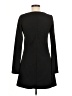 H&M Solid Black Casual Dress Size M - photo 2