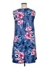 SJS Tropical Blue Casual Dress Size XL - photo 2