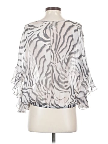 Fifteen Twenty 3/4 Sleeve Silk Top (view 2)