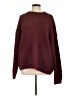 Leith 100% Polyester Solid Burgundy Pullover Sweater Size L - photo 1