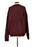 Leith 100% Polyester Solid Burgundy Pullover Sweater Size L - photo 2