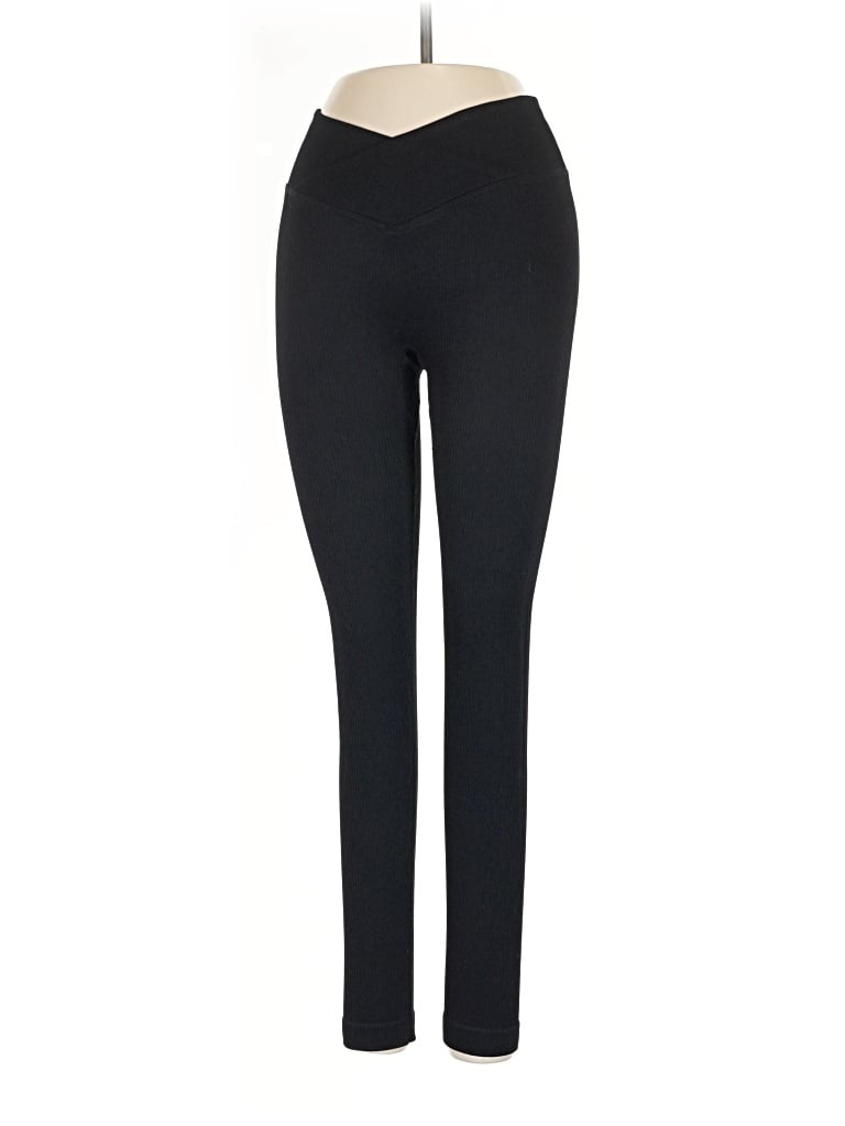 Pre-owned Oqq Active Pants In Black