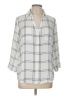 Fortune + Ivy 100% Polyester Ivory 3/4 Sleeve Blouse Size L - photo 1