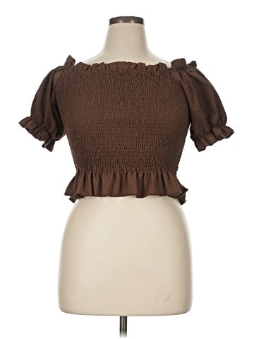 Unbranded Short Sleeve Blouse (view 1)