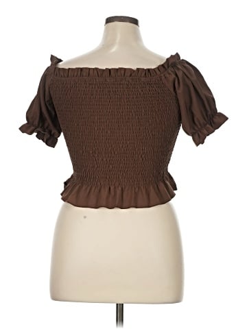Unbranded Short Sleeve Blouse (view 2)