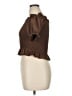 Unbranded Brown Short Sleeve Blouse Size XL - photo 5
