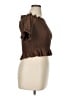 Unbranded Brown Short Sleeve Blouse Size XL - photo 4