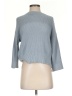 CAbi Solid Blue Turtleneck Sweater Size S - photo 1