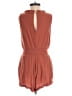 Chelsea & Violet Solid Orange Brown Romper Size L - photo 2