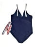 Assorted Brands Chevron-herringbone Blue One Piece Swimsuit Size 1X (estimated) - photo 2