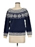 Assorted Brands Argyle Blue Pullover Sweater Size M - photo 1