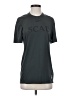Nike Solid Gray Active T-Shirt Size S - photo 1