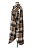 Unbranded Checkered-gingham Brown Coat Size XL - photo 5