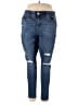 Torrid Solid Blue Jeans Size 20 - photo 1