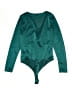 Bebe 100% Polyester Teal Long Sleeve Top Size L - photo 2