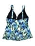 Sunsets Print Blue Swimsuit Top Size 2 - photo 2