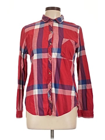 BDG Long Sleeve Button-Down Shirt (view 1)