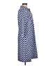Talbots Polka Dots Blue Casual Dress Size M (estimated) - photo 4