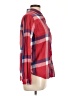 BDG 100% Cotton Plaid Red Long Sleeve Button-Down Shirt Size L - photo 4