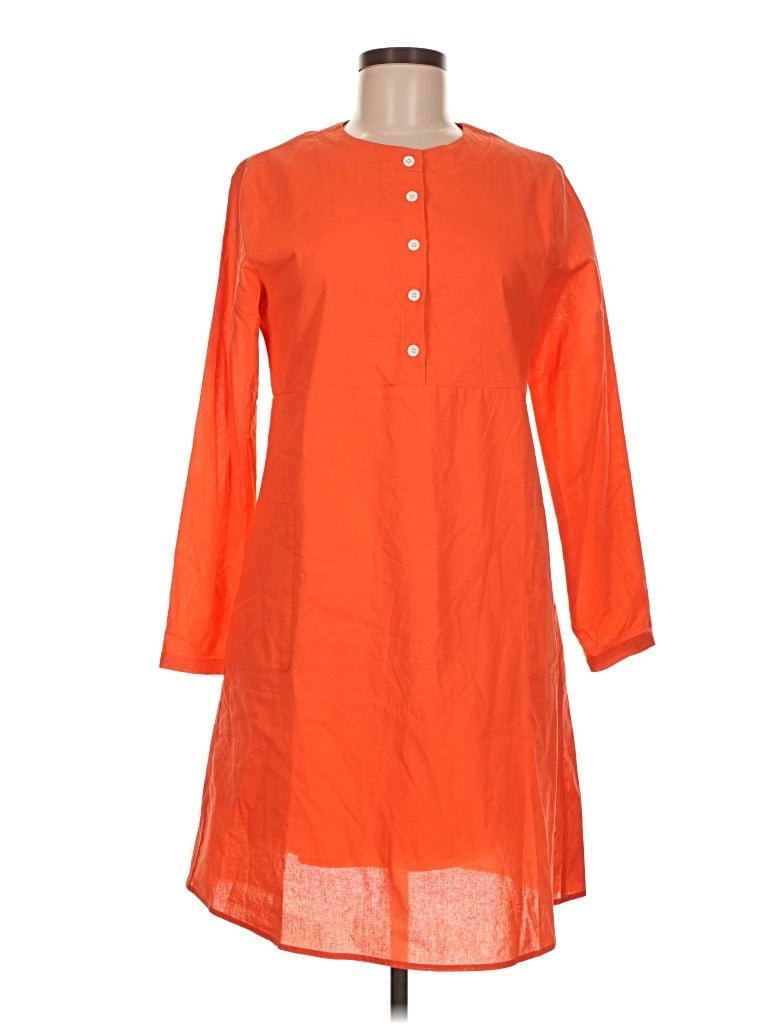 Pre-owned Lyaner Casual Dress In Orange