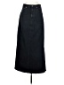 AGOLDE Solid Black Formal Skirt Size 24 - photo 1