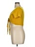 Unbranded Yellow Short Sleeve Top Size XL - photo 5