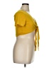 Unbranded Yellow Short Sleeve Top Size XL - photo 4