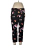Old Navy Floral Black Casual Pants Size 15 - photo 1