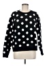 All:Row Polka Dots Black Pullover Sweater Size M - photo 1