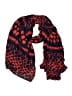 Stella & Dot Animal Print Red Scarf One size - photo 1