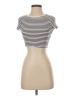Zara Ivory Short Sleeve Turtleneck Size S - photo 1