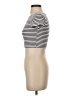 Zara Ivory Short Sleeve Turtleneck Size S - photo 5