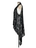 Ellos 100% Rayon Graphic Black Swimsuit Cover Up Size 0 - photo 5
