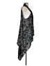 Ellos 100% Rayon Graphic Black Swimsuit Cover Up Size 0 - photo 4