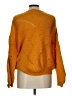 Grace & Mila Chevron-herringbone Orange Pullover Sweater Size L - photo 2