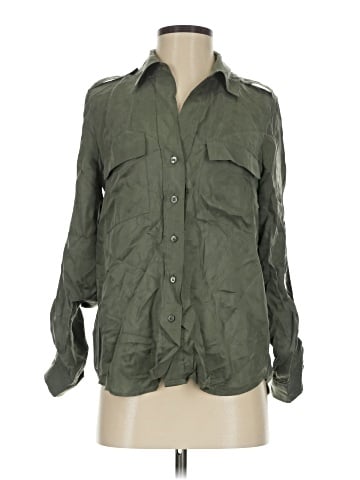 L'Agence Long Sleeve Button-Down Shirt (view 1)